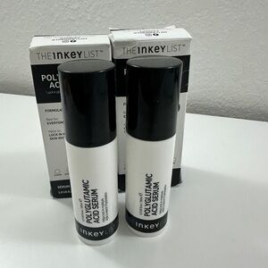 The INKEY List Polyglutamic Acid Serum set of 2 new in damaged box